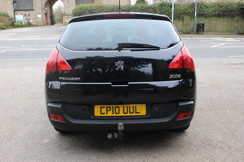 Used Peugeot 3008 Sport 110 HP (80 kW) 2010 Black Estate
