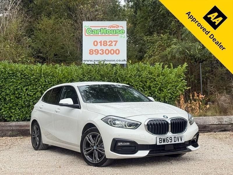 White Used 2020 BMW 118 Sport Line Hatchback | £12,999 (Fair price) - Image 1/4