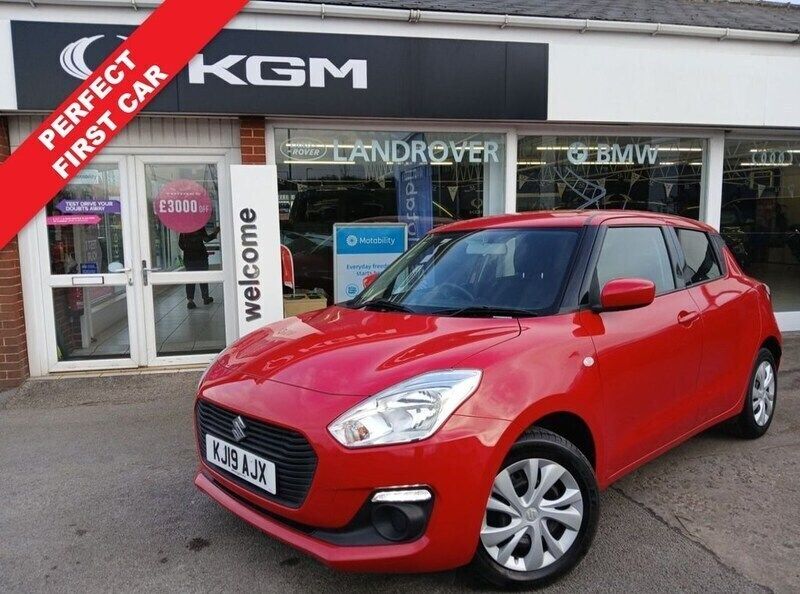 Red Used 2019 Suzuki Swift SZ3 Hatchback | £5,999 (Fair price) - Image 1/4