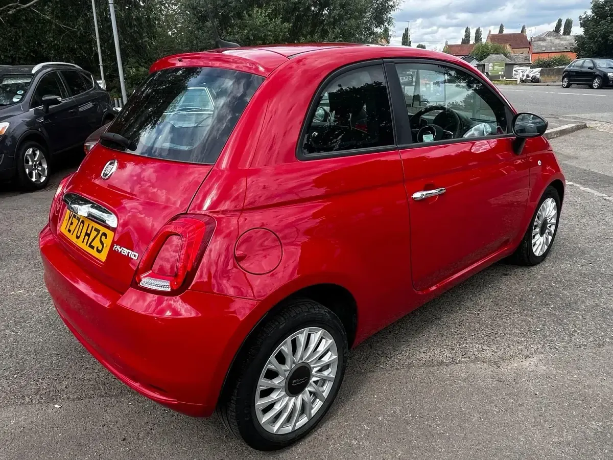 Used Fiat 500 Lounge 2020 Red Hatchback