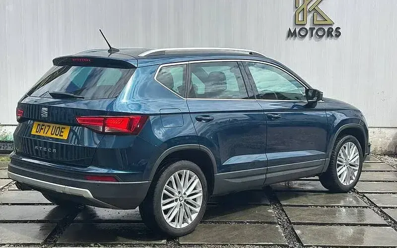 Used Seat Ateca XCELLENCE 150 HP (110 kW) 2017 Blue SUV
