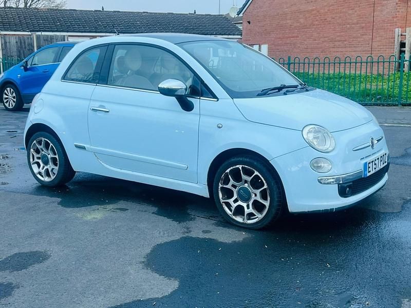 Used Fiat 500 Lounge 2008 Blue Hatchback