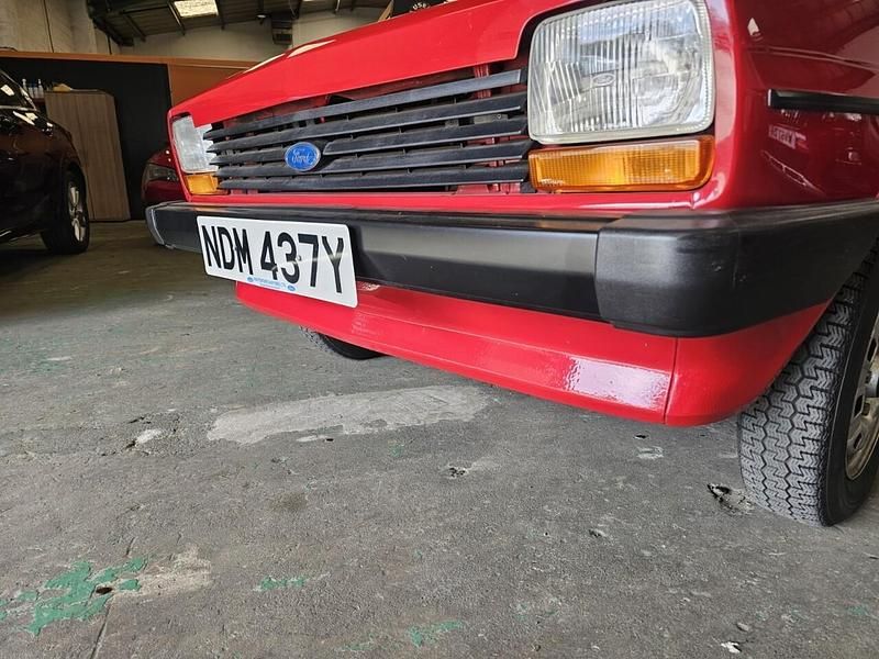 Used Ford Fiesta 1983 Red Hatchback