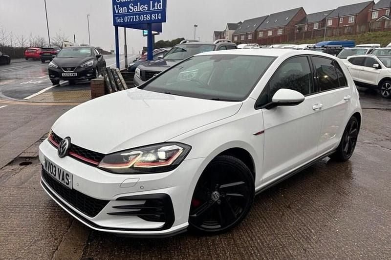 Used VW Golf VII GTI 230 HP (169 kW) 2018 White Hatchback