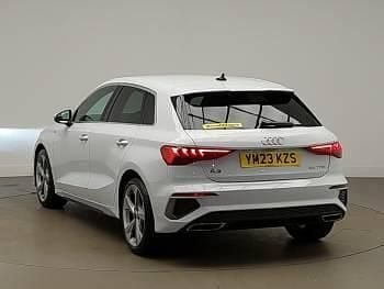 Used Audi A3 S-Line 150 HP (110 kW) 2023 White Sedan