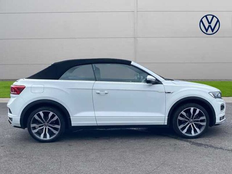 Used VW T-Roc R-line 150 HP (110 kW) 2022 White SUV
