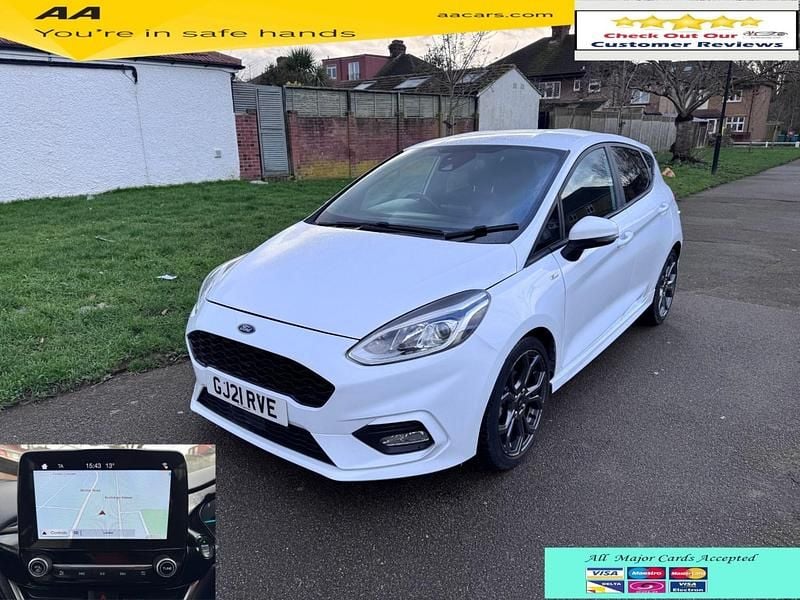 Used Ford Fiesta ST-Line 2021 White Hatchback