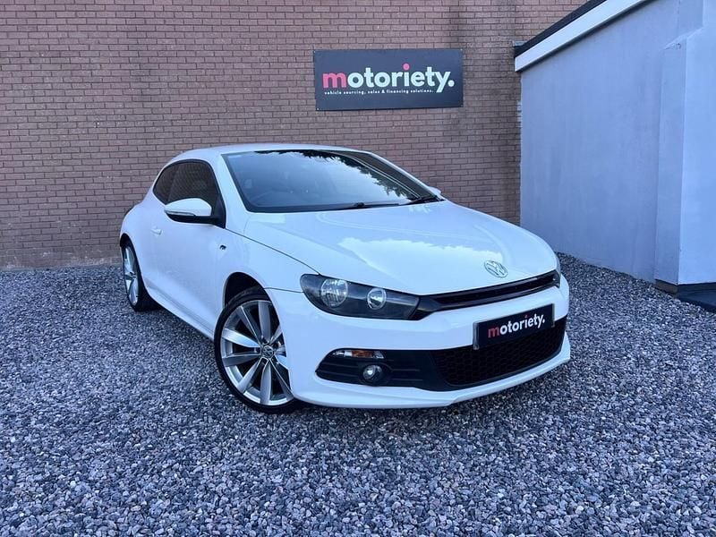 White Used 2013 VW Scirocco R-line Coupe | £10,795 (A bit pricey) - Image 1/4