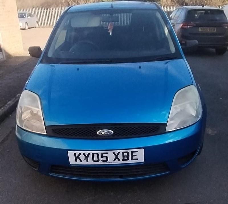 Used Ford Fiesta Style 2005 Blue Hatchback