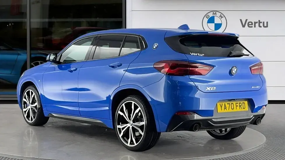 Used BMW X2 M Sport 192 HP (141 kW) 2021 Blue SUV