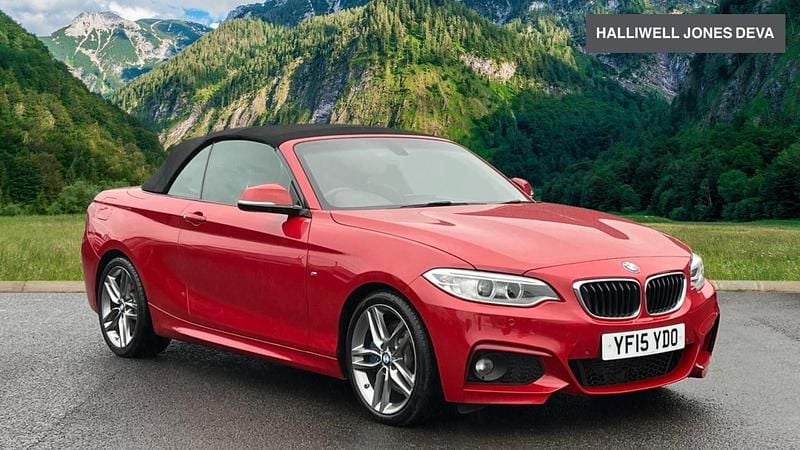 Red Used 2015 BMW 228 M Sport Cabriolet | £13,495 - Image 1/4