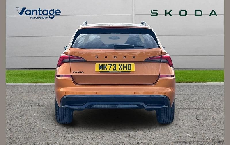 Used Skoda Kamiq Monte Carlo 115 HP (84 kW) 2023 Orange SUV