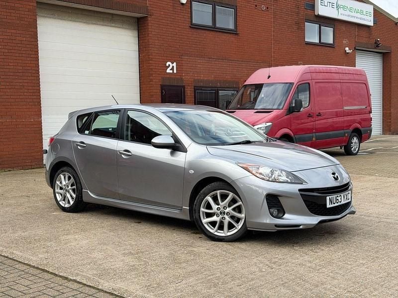 Used Mazda 3 105 HP (77 kW) 2013 Silver Hatchback