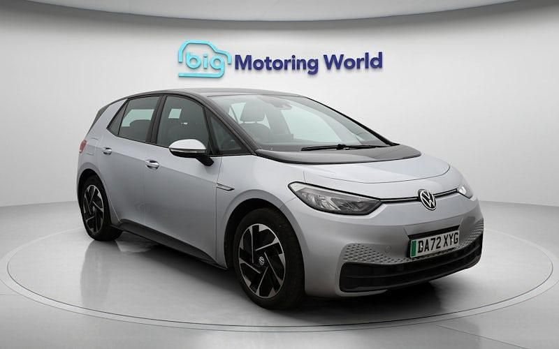 Used VW ID.3 Pro Performance 150 kW (204 HP) 2021 Silver Hatchback