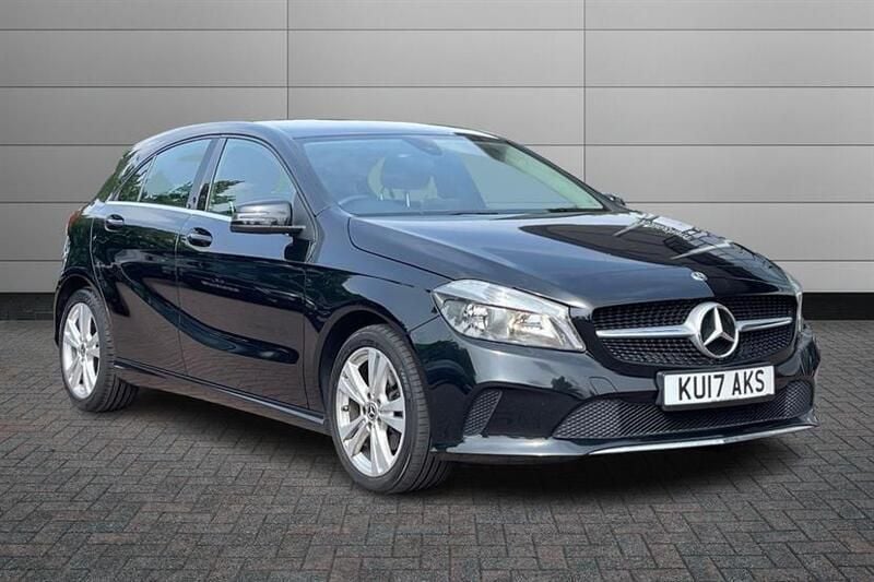 Black Used 2017 Mercedes A180 Hatchback | £9,995 (Good price) - Image 1/4