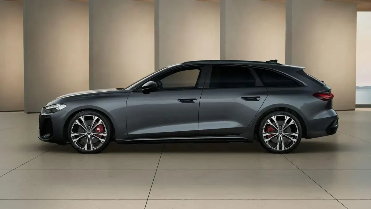 New Audi S5 Black Edition 2026 Grey Estate