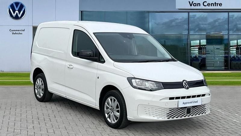 White Used 2021 VW Caddy Pro MPV | £16,651 (Fair price) - Image 1/4