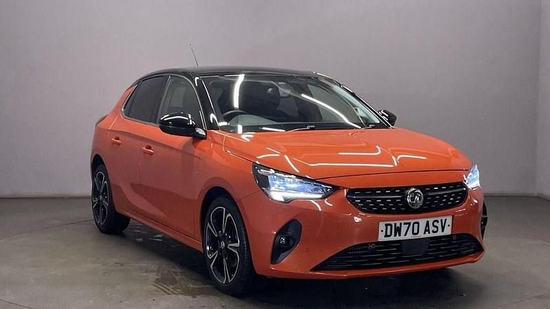 Used Vauxhall Corsa Elite 100 HP (73 kW) 2021 Orange Hatchback