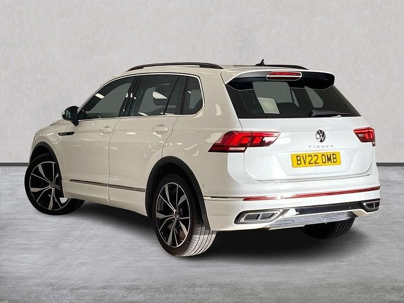 Used VW Tiguan R-line 150 HP (110 kW) 2022 White SUV