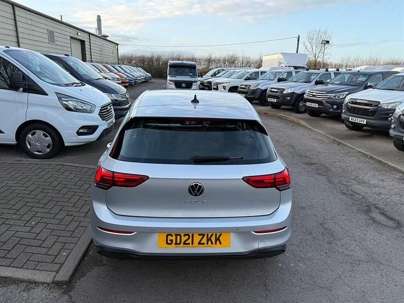 Used VW Golf VII Life 150 HP (110 kW) 2021 Silver Hatchback