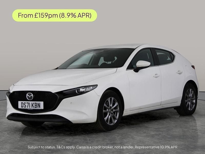 Used Mazda 3 2022 White Hatchback