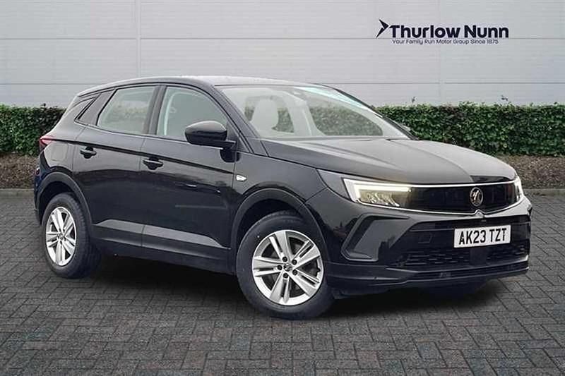 Used Vauxhall Grandland X Design Edition 130 HP (95 kW) 2023 Black SUV