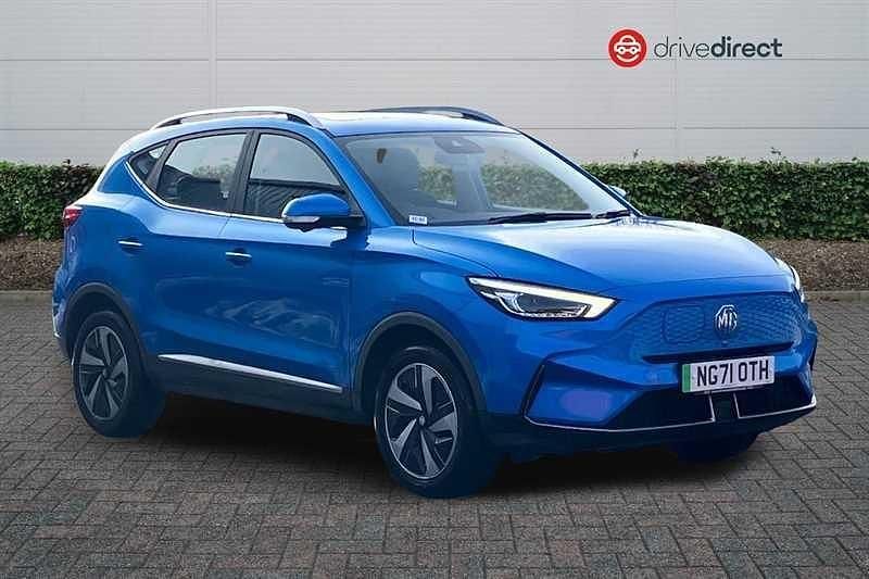 Blue Used 2022 MG ZS Trophy Connect Hatchback | £14,061 (Fair price) - Image 1/4