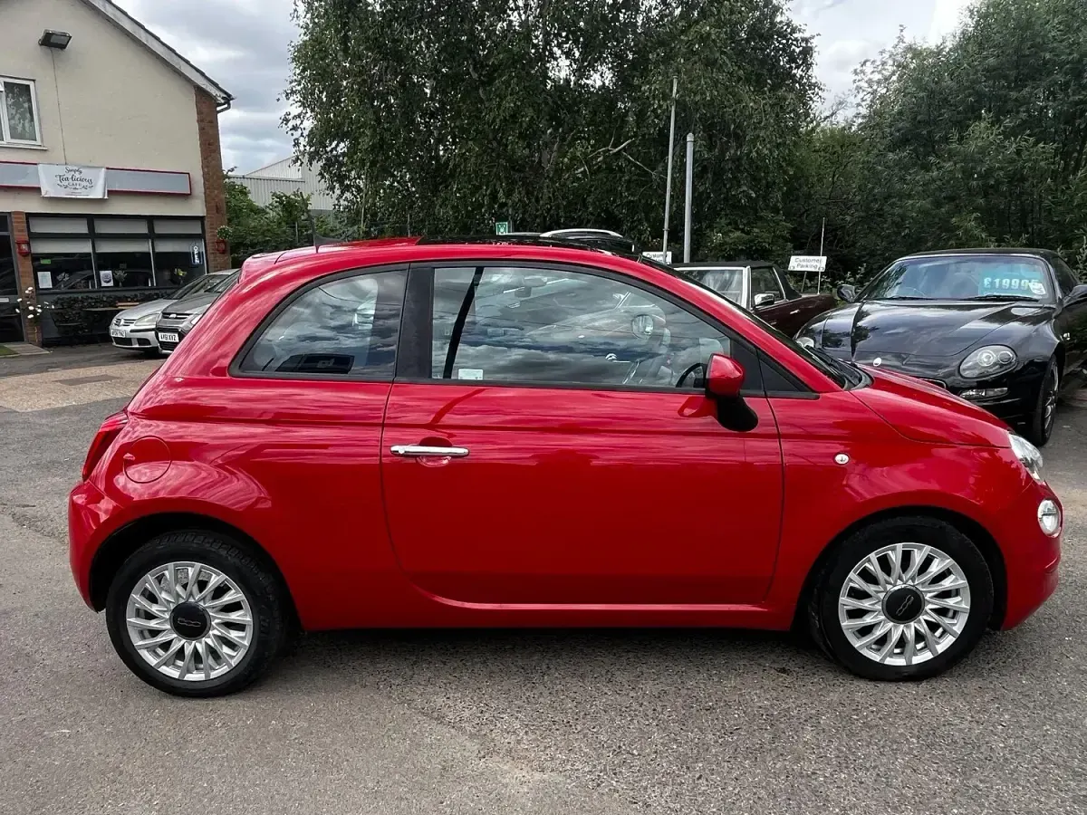 Used Fiat 500 Lounge 2020 Red Hatchback