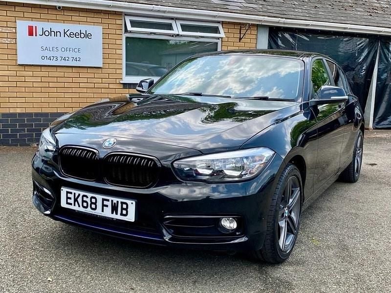 Black Used 2018 BMW 114 Sport Line Hatchback | £11,499 - Image 1/4