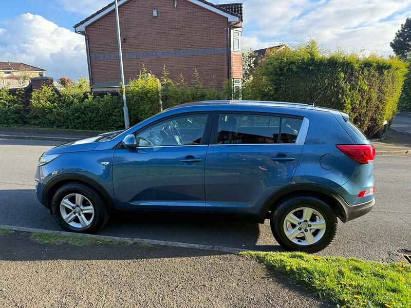 Used Kia Sportage 116 HP (85 kW) 2015 Blue SUV