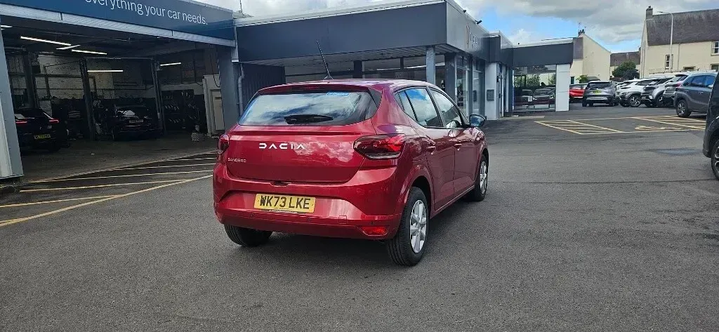 Used Dacia Sandero Expression 91 HP (66 kW) 2023 Red Hatchback
