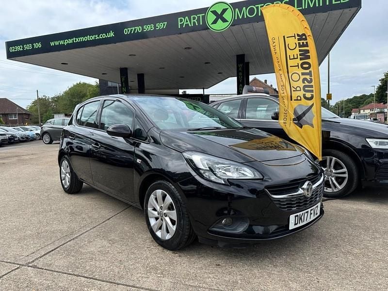 Black Used 2017 Vauxhall Corsa Design Edition Hatchback | £6,995 (Fair price) - Image 1/4