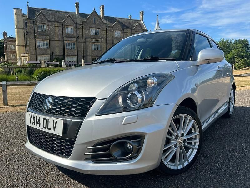 Silver Used 2014 Suzuki Swift Sport Hatchback | £8,995 (Expensive) - Image 1/3