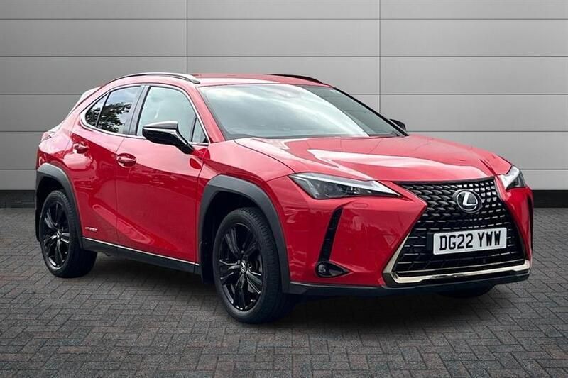 Fuji red Used 2022 Lexus UX 250h SUV | £22,279 (Fair price) - Image 1/4