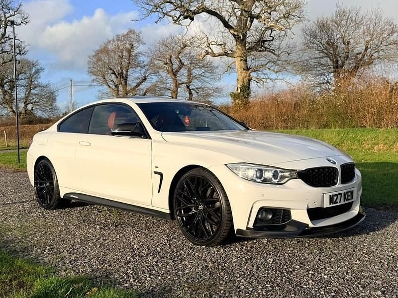 White Used 2015 BMW 420 M Sport Coupe | £11,295 (Good price) - Image 1/4