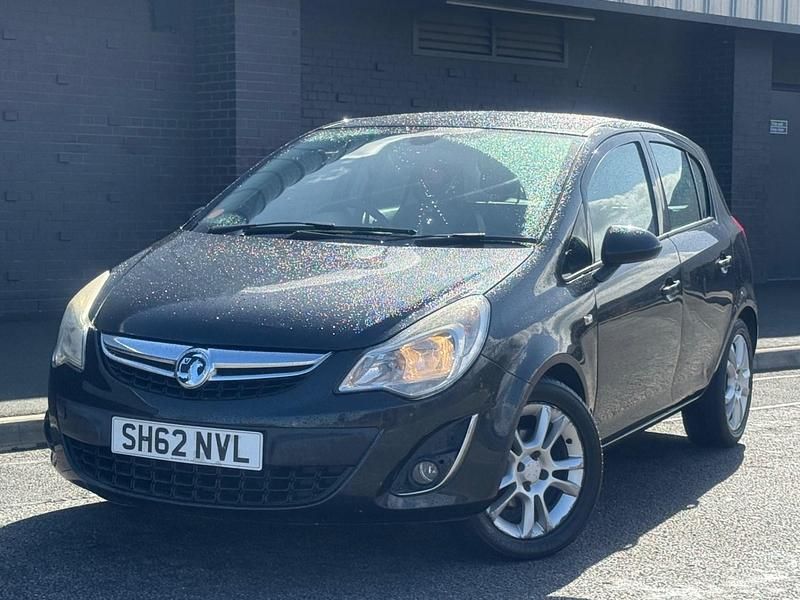 Used Vauxhall Corsa 90 HP (66 kW) 2012 Black Hatchback