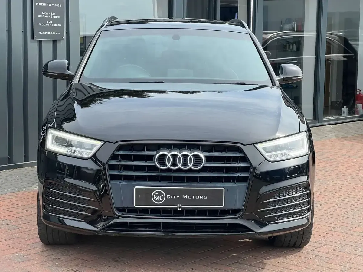 Used Audi Q3 S-Line 150 HP (110 kW) 2015 Black SUV