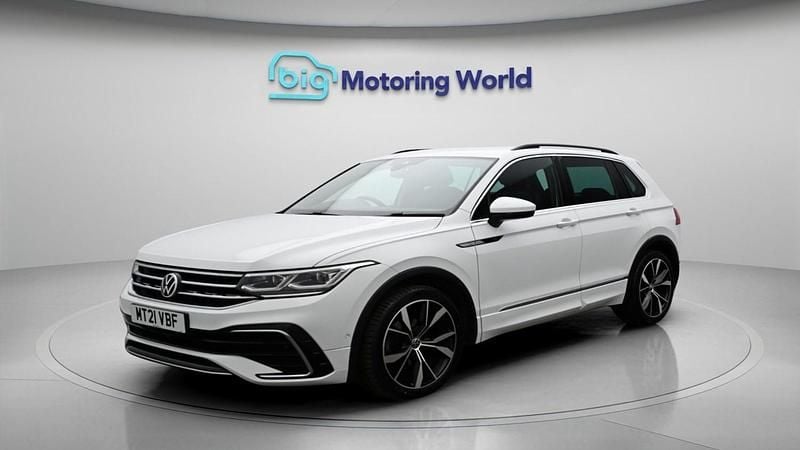 Used VW Tiguan R-line 148 HP (108 kW) 2021 White SUV