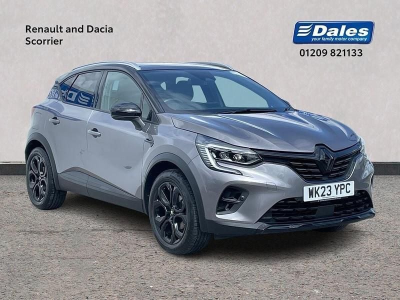 Metallic oyster grey Used 2023 Renault Captur Rive Gauche SUV | £17,500 (A bit pricey) - Image 1/4