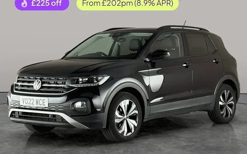 Used VW T-Cross Black Edition 110 HP (80 kW) 2024 SUV