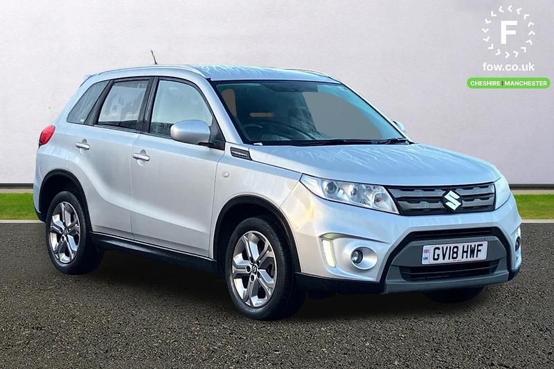 Silver Used 2018 Suzuki Vitara SZ-T SUV | £11,499 (Fair price) - Image 1/4