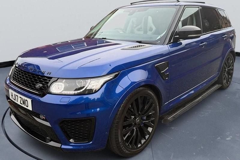 Blue Used 2017 Land Rover Range Rover Sport SVR SUV | £32,995 (Fair price) - Image 1/1