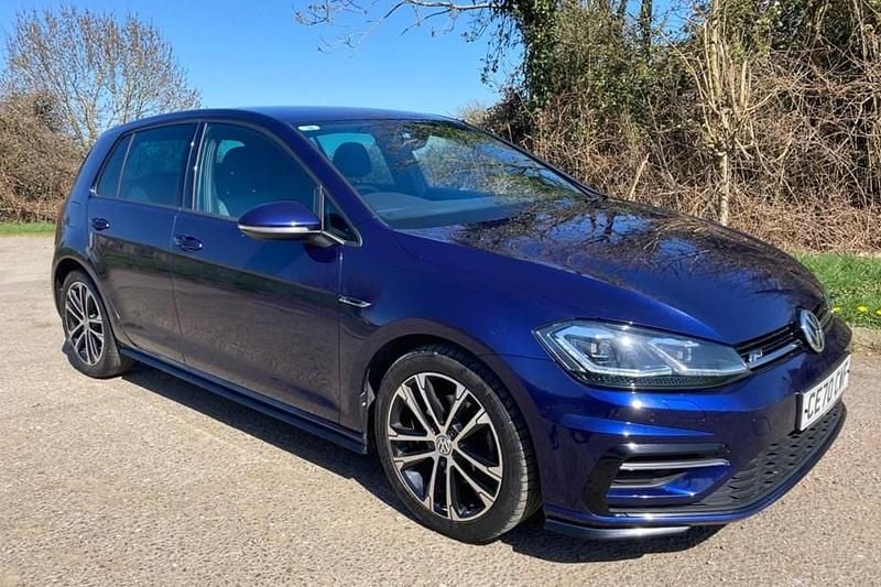 Blue Used 2020 VW Golf VII R-line Edition Hatchback | £14,990 (Fair price) - Image 1/1