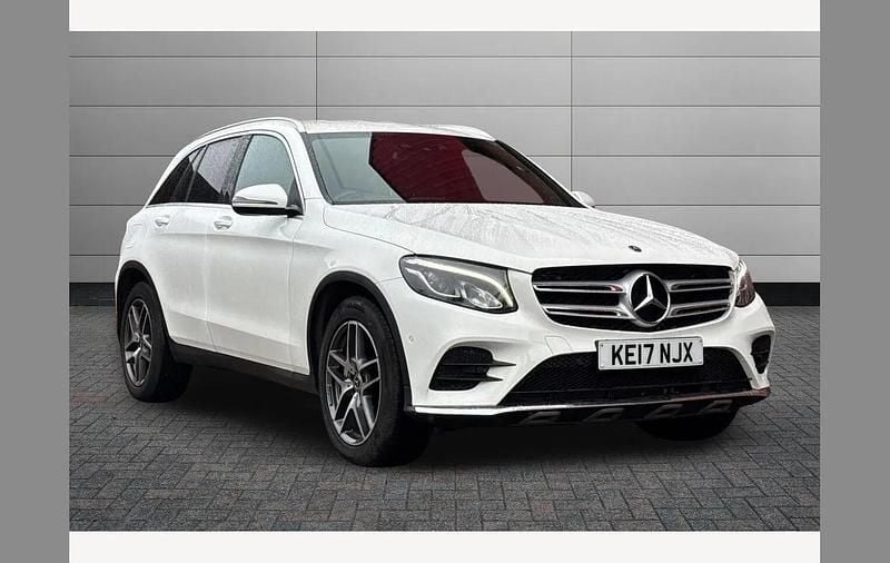 White Used 2017 Mercedes GLC220 AMG line SUV | £16,995 (Super price) - Image 1/4