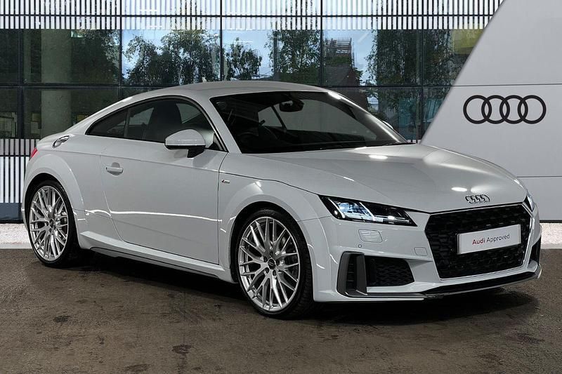 White Used 2023 Audi TT S-Line Coupe | £29,888 (A bit pricey) - Image 1/4