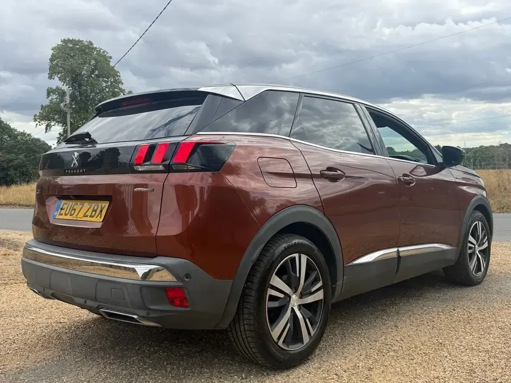 Used Peugeot 3008 GT-line 120 HP (88 kW) 2017 Bronze SUV