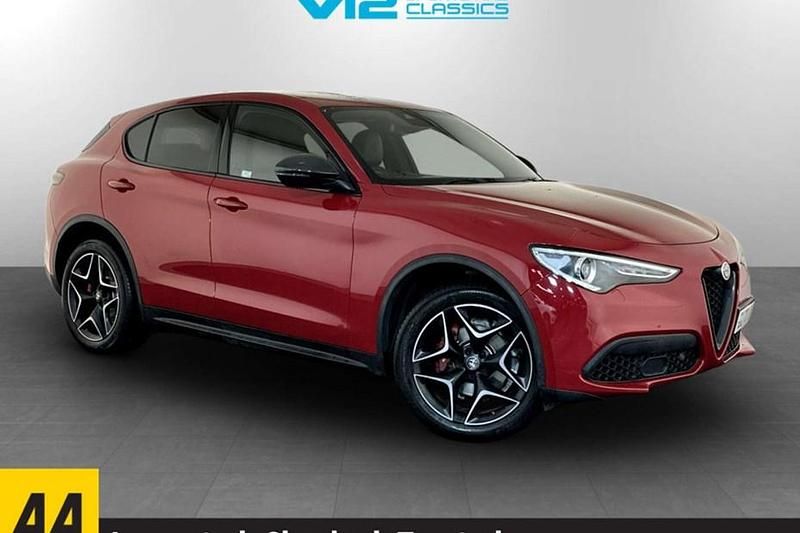 Used Alfa Romeo Stelvio Ti 280 HP (205 kW) 2020 Red SUV