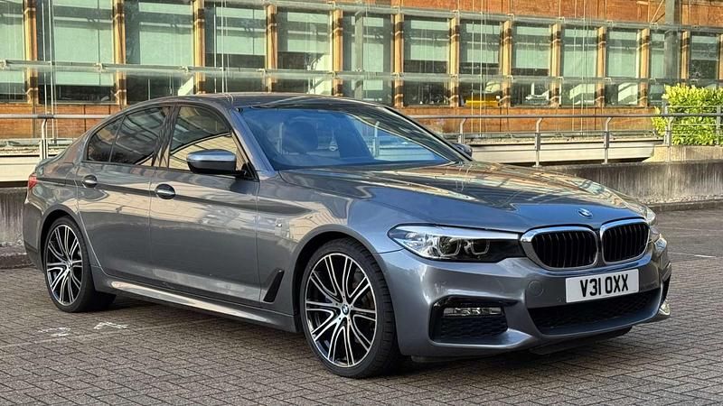 Blue Used 2018 BMW 530 M Sport Sedan | £13,290 (Fair price) - Image 1/4