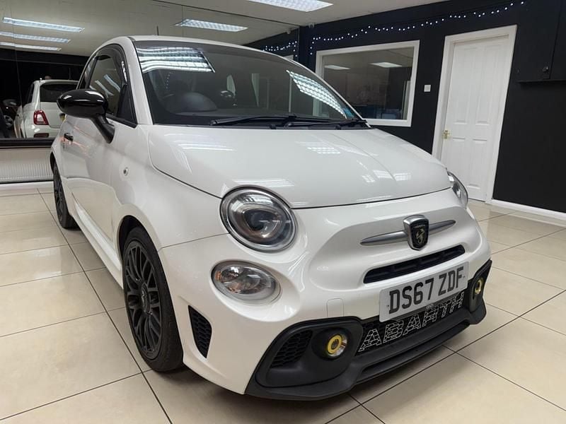 White Used 2017 Abarth 595 Hatchback | £6,995 (Good price) - Image 1/4