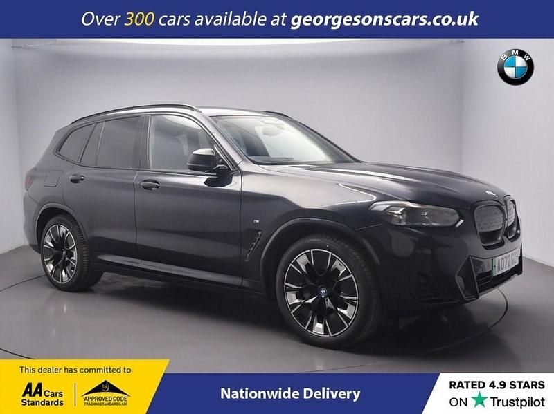 Black Used 2022 BMW iX3 M Sport SUV | £27,500 (Fair price) - Image 1/4